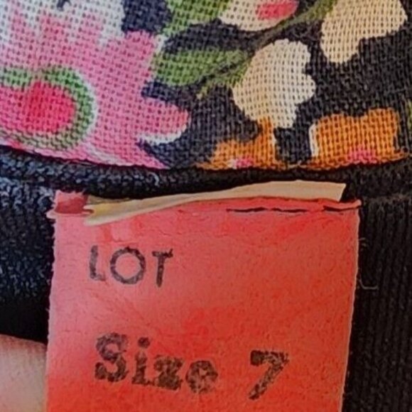 Vtg 70's Unbranded Women's Cap Sleeve Collared Ruffle Hem Dress Cottagecore Sz 7 - Picture 12 of 16